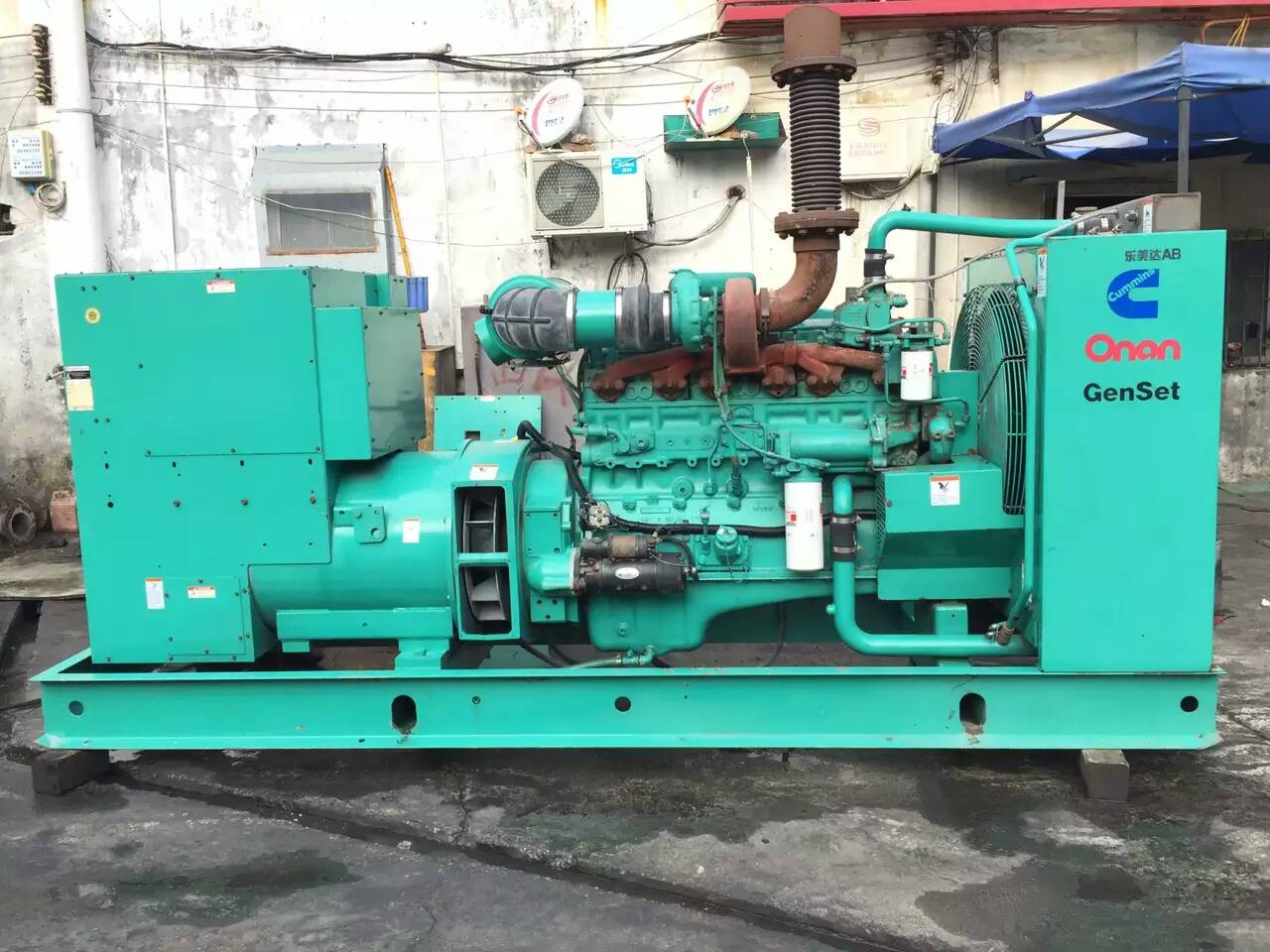 南靖租赁发电机-柴油发电机不正常冒烟的原因